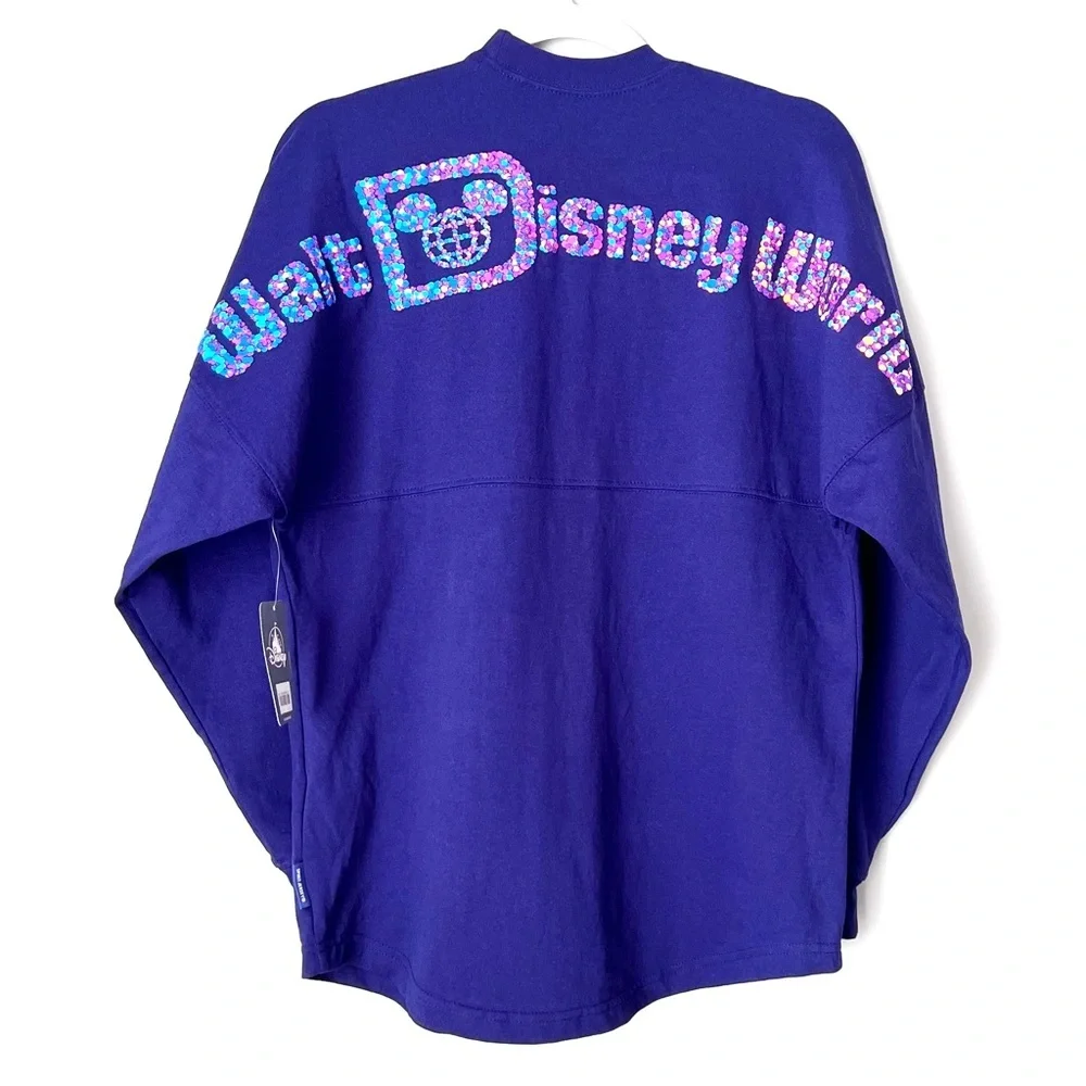 Disney sPARKling Collection Spirit Jersey | Purple | Size XS NWT - Picture 2 of 6